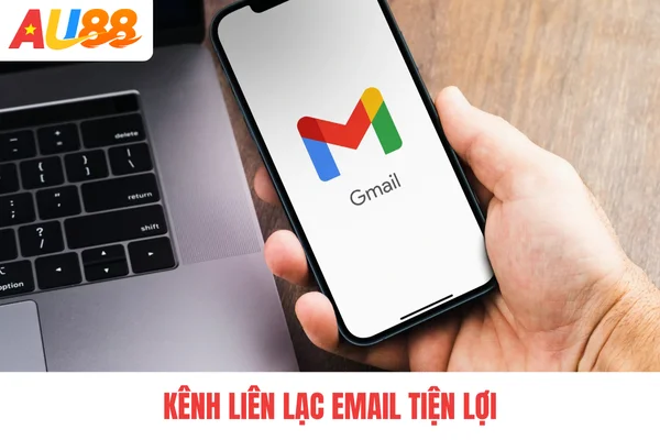 Kênh liên lạc email tiện lợi